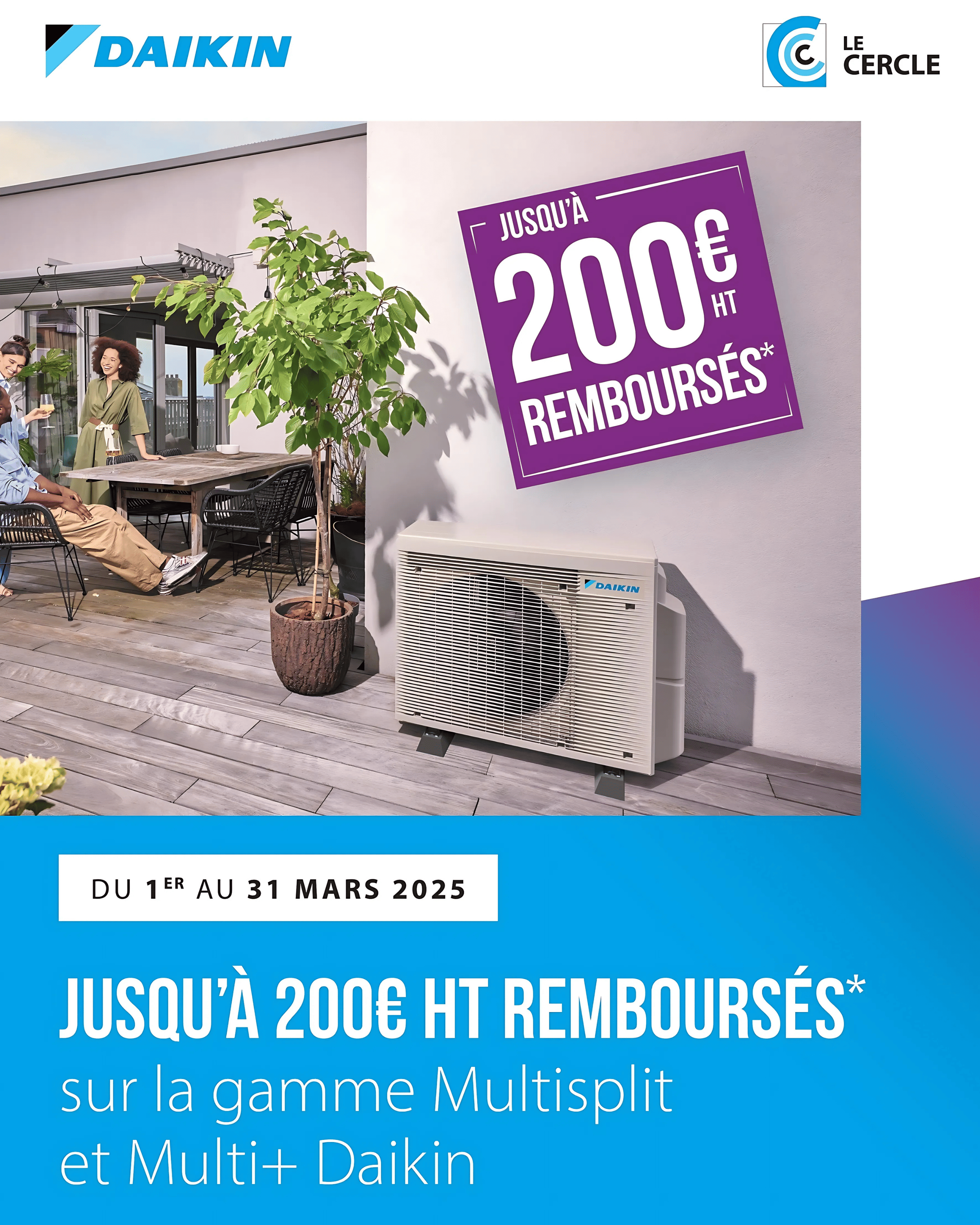 OFFRE CASH BACK DAIKIN !