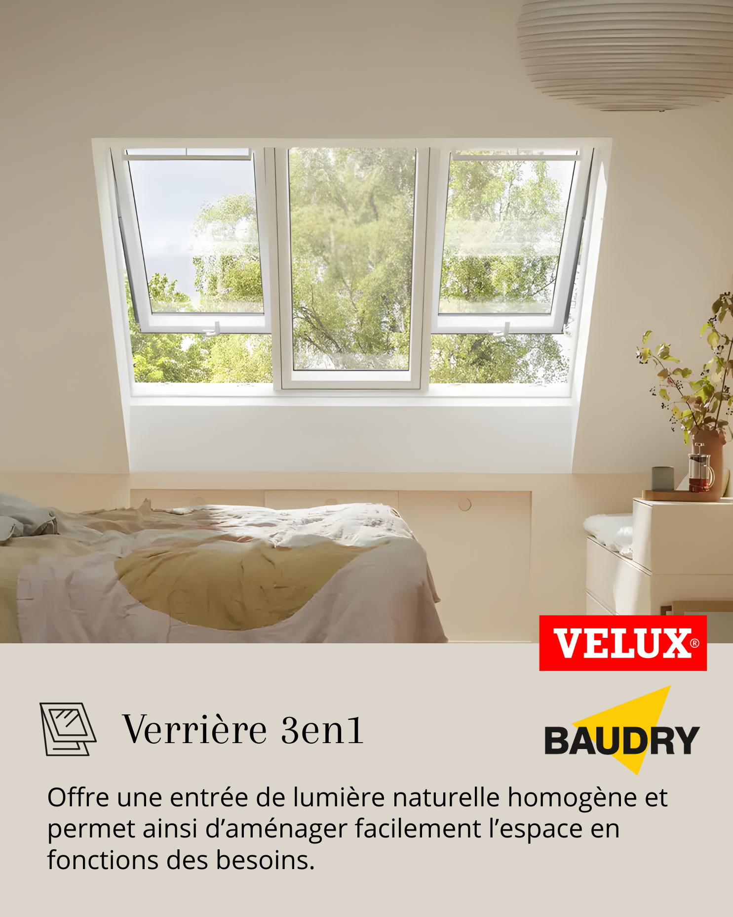 LAISSEZ ENTRER LA LUMIÈRE AVEC VELUX !