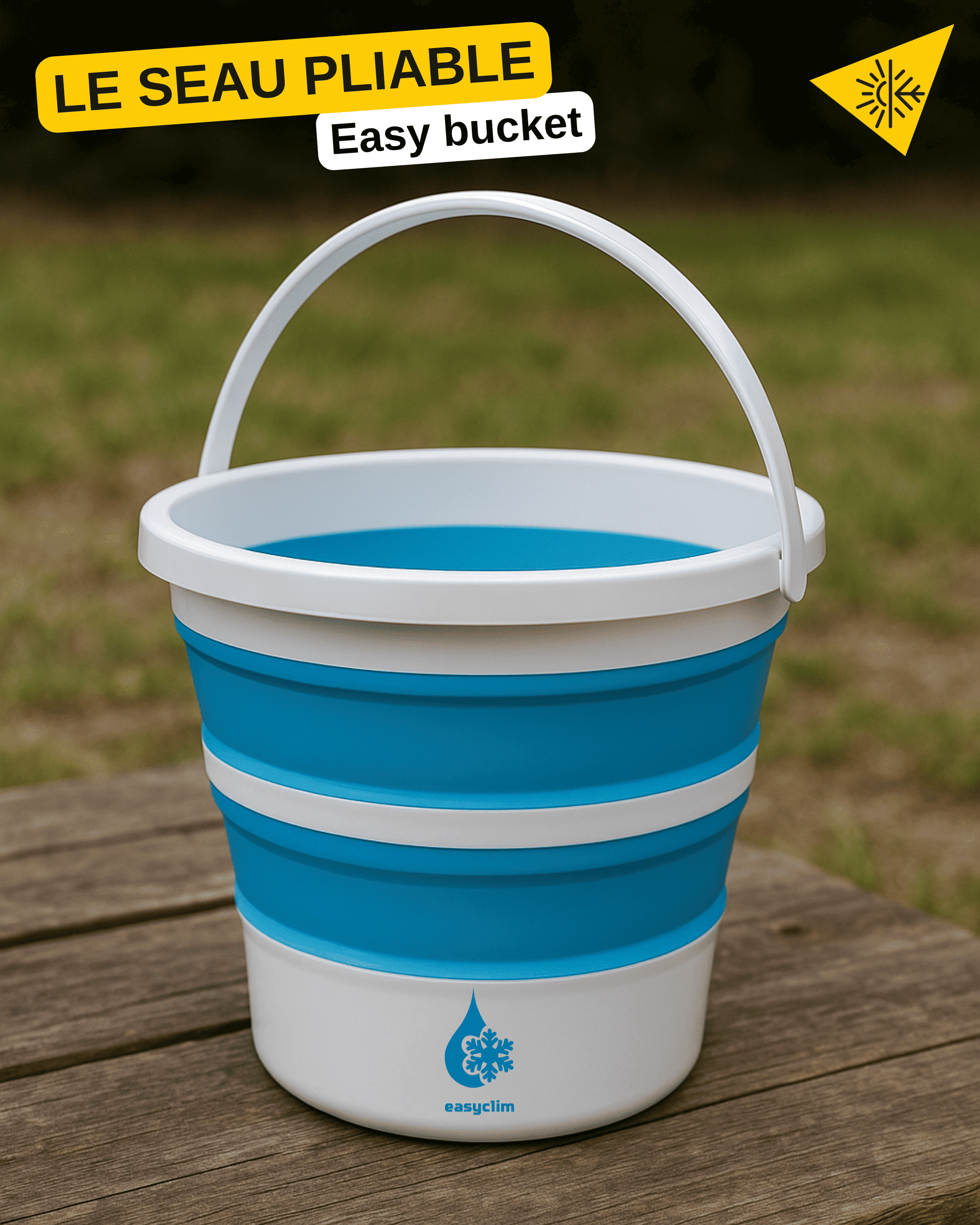 LE SEAU PLIABLE EASY BUCKET