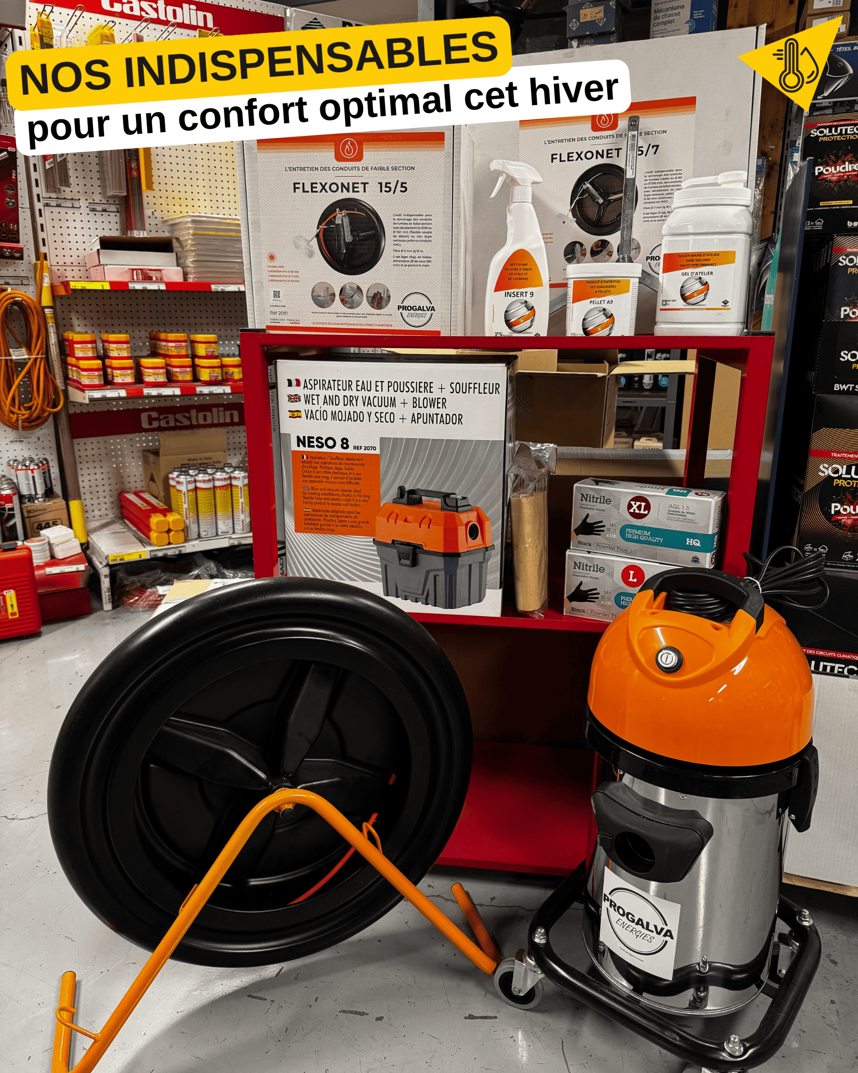 DES PRODUITS DE RAMONAGE INCONTOURNABLES !