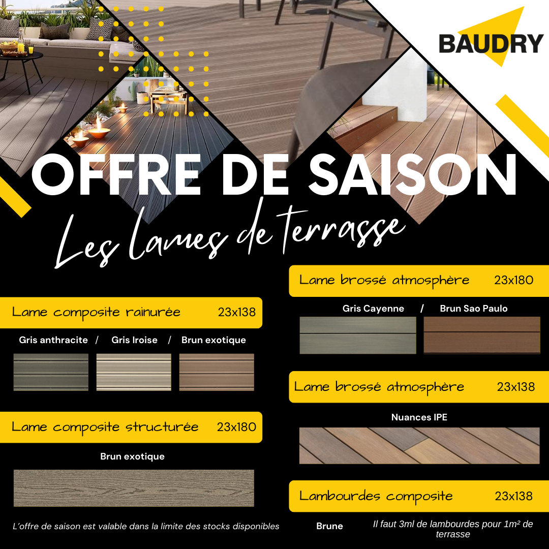 LAMES DE TERRASSE