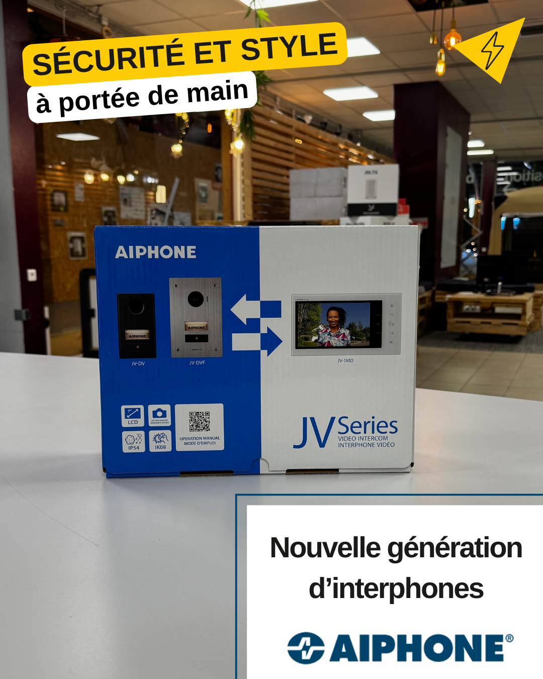 INTERPHONE VIDÉO AIPHONE