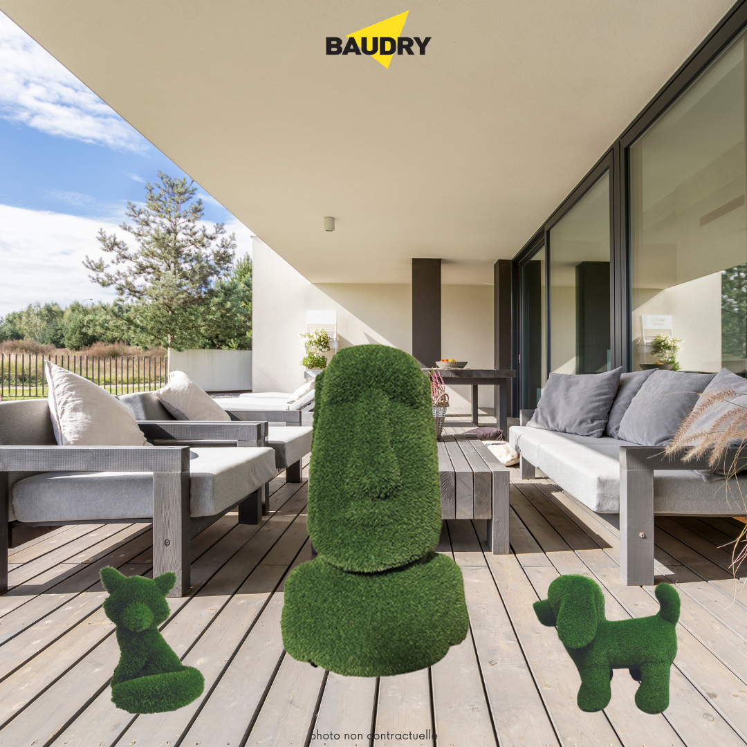 Les peluches en gazon synthétique sont arrivées chez Baudry !
