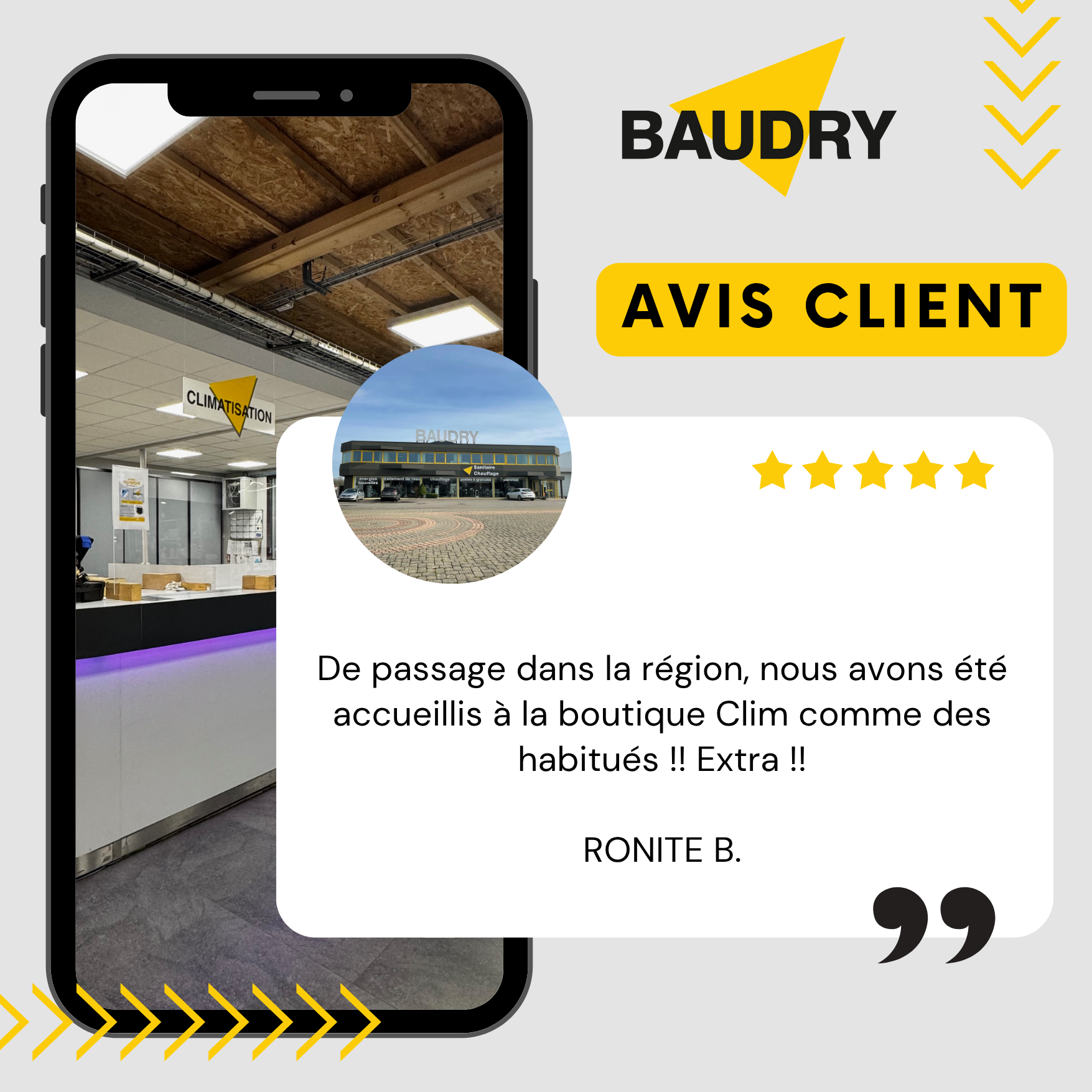 AVIS CLIENTS