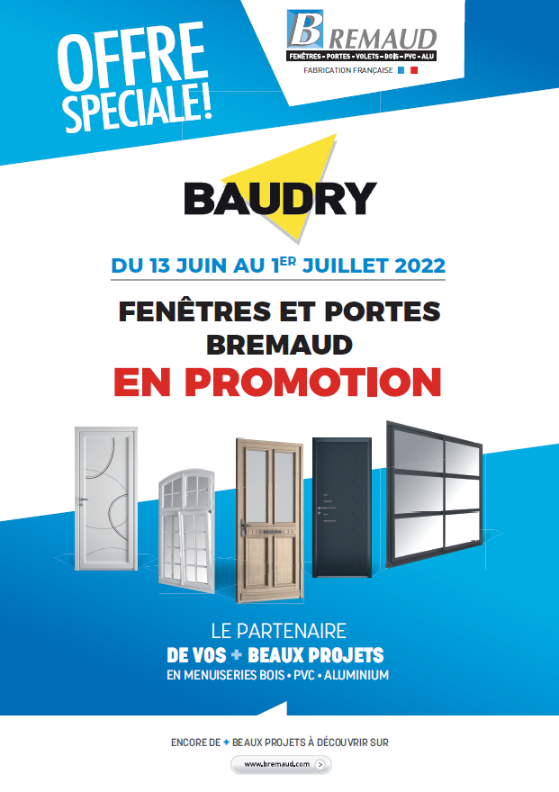 PROMOTION | FENÊTRES ET PORTES BREMAUD