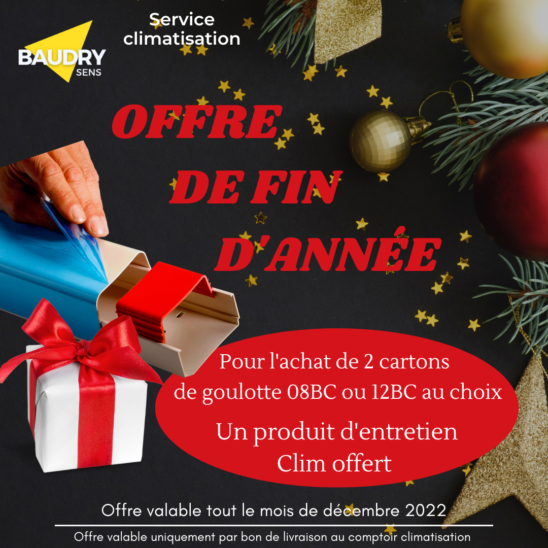 OFFRE DE FIN D'ANNÉE