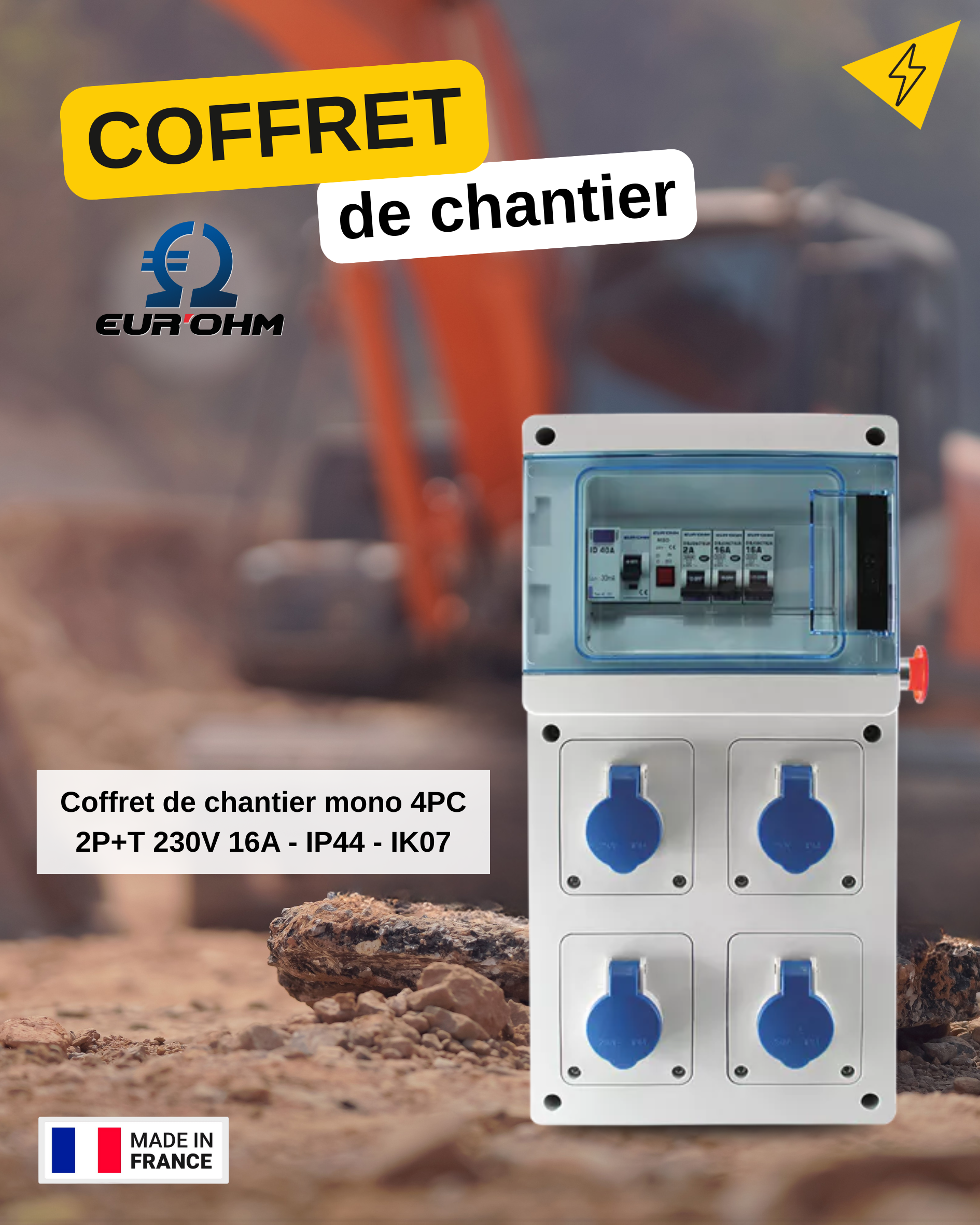 COFFRET DE CHANTIER