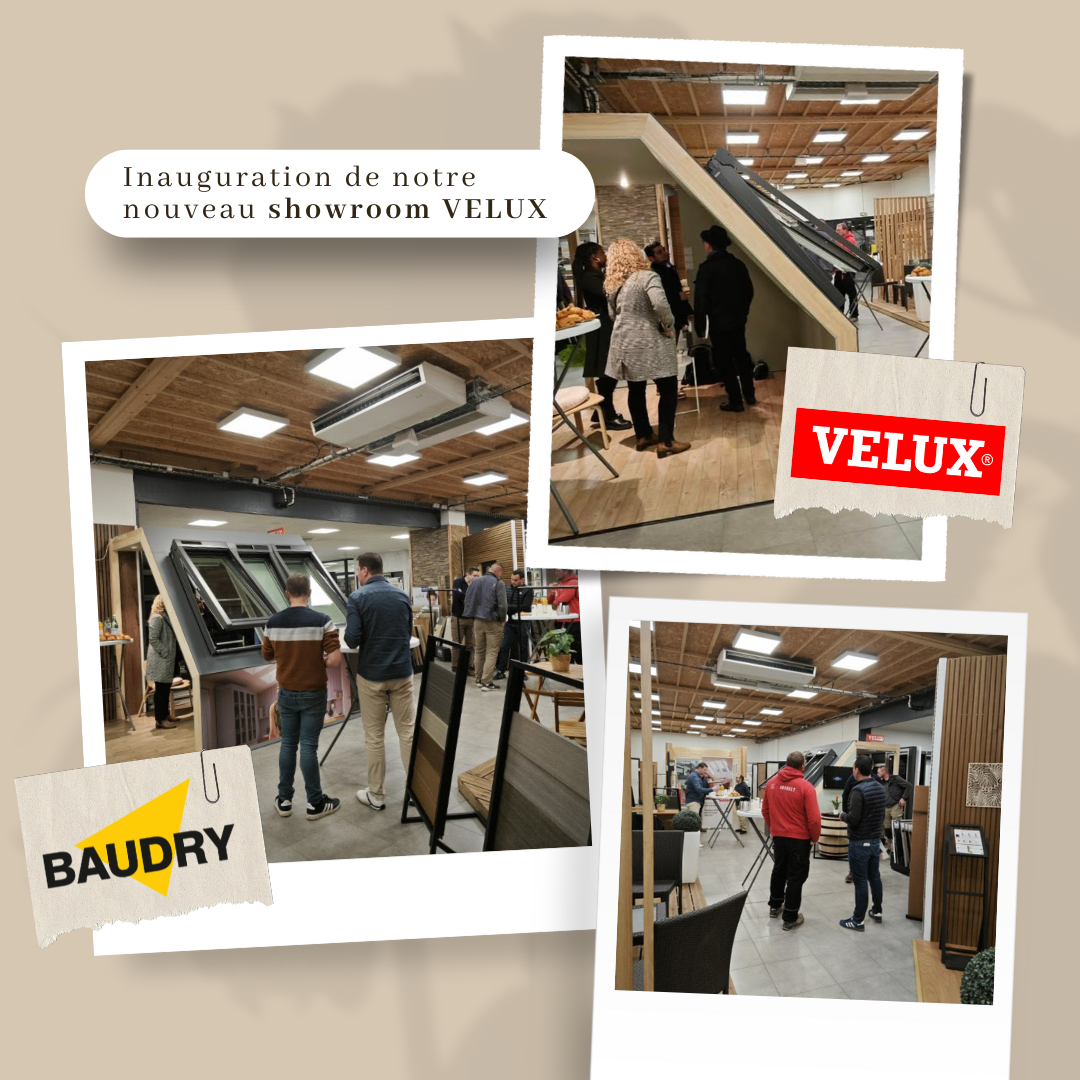 INAUGURATION DU NOUVEAU SHOWROOM VELUX!