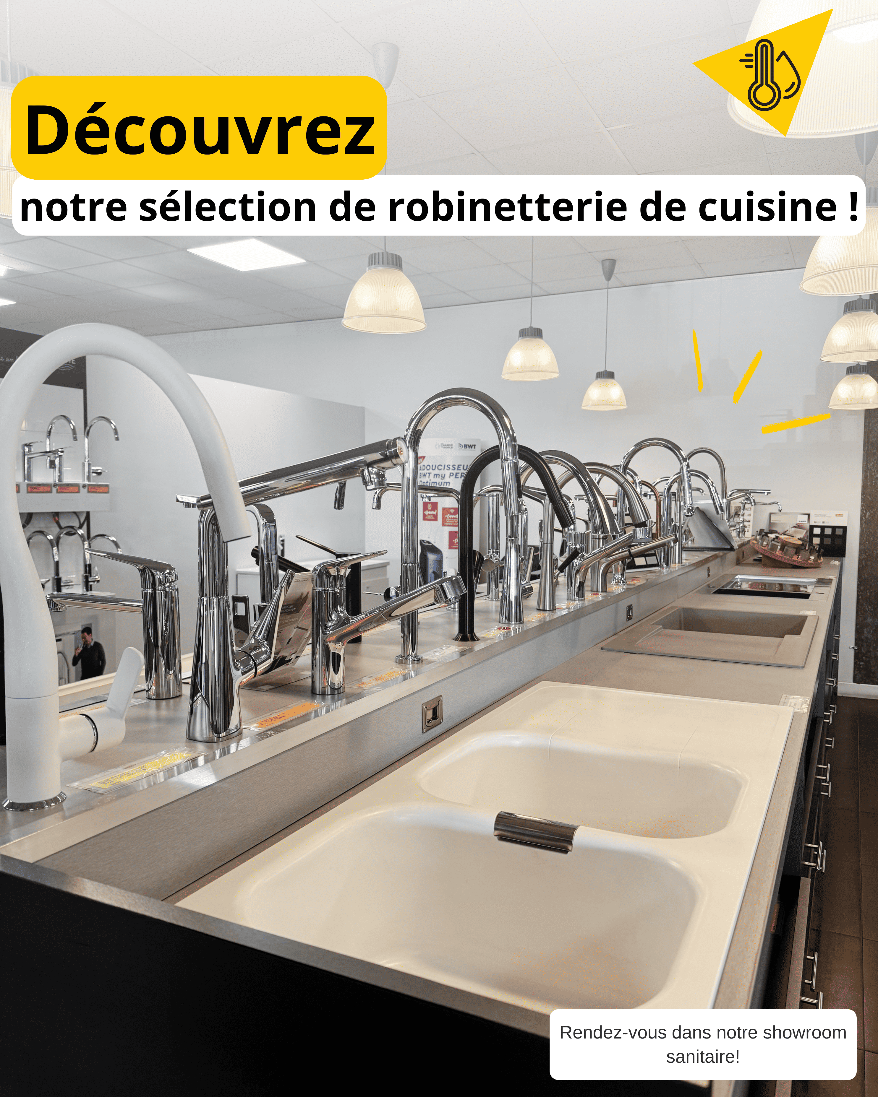NOTRE SÉLECTION DE ROBINETTERIE HAUT DE GAMME