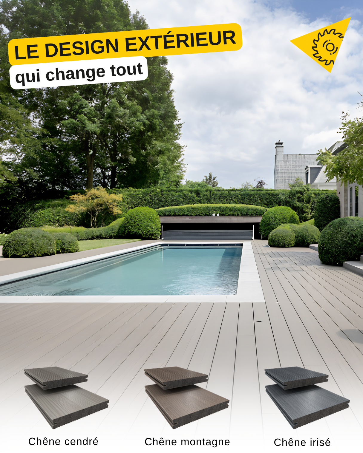 NOS LAMES DE TERRASSE EN COMPOSITE