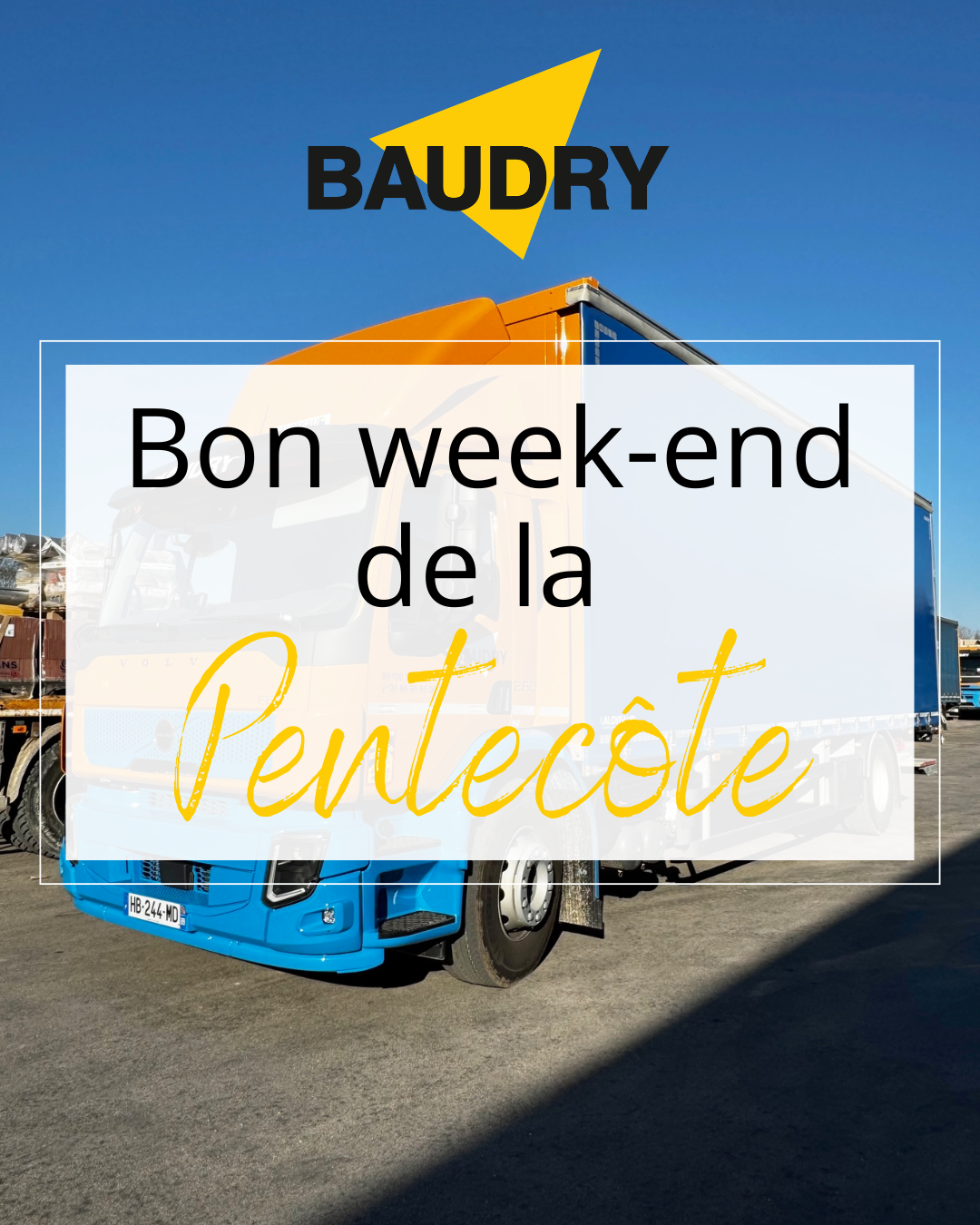 BON WEEK END DE PENTECÔTE À TOUS !