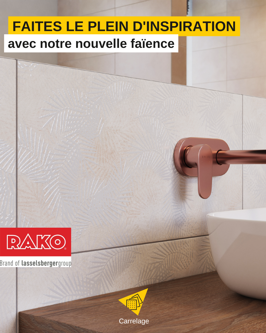 NOUVEAUTÉ AU SERVICE CARRELAGE !