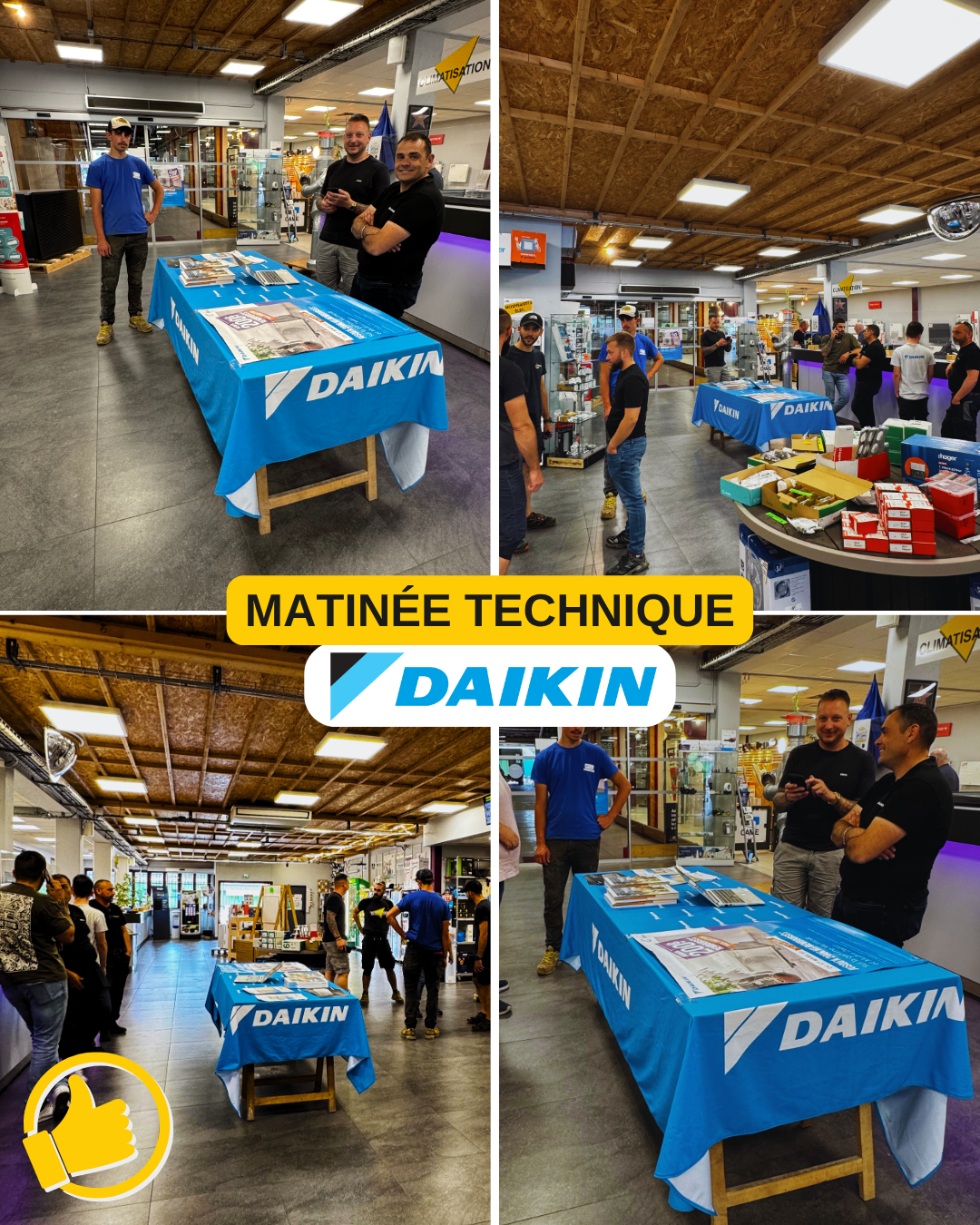 MATINÉE TECHNIQUE DAIKIN AU SERVICE CLIMATISATION!