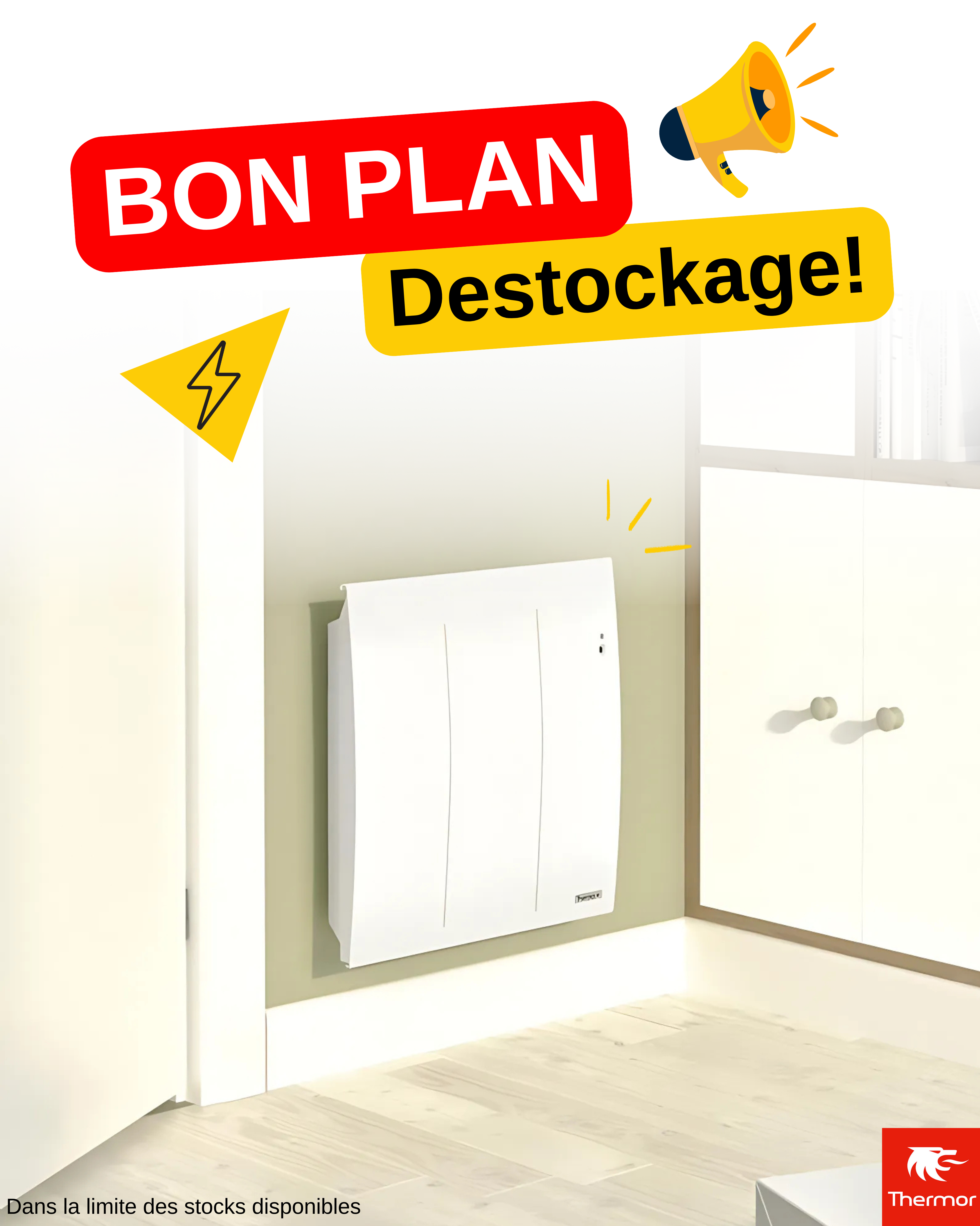 DESTOCKAGE EXCEPTIONNEL SUR LES RADIATEURS ÉLECTRIQUES!