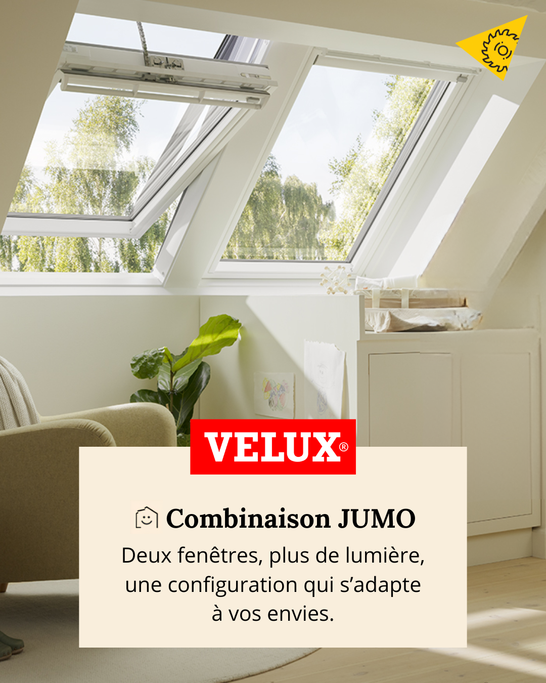 FENÊTRES DE TOIT JUMO VELUX