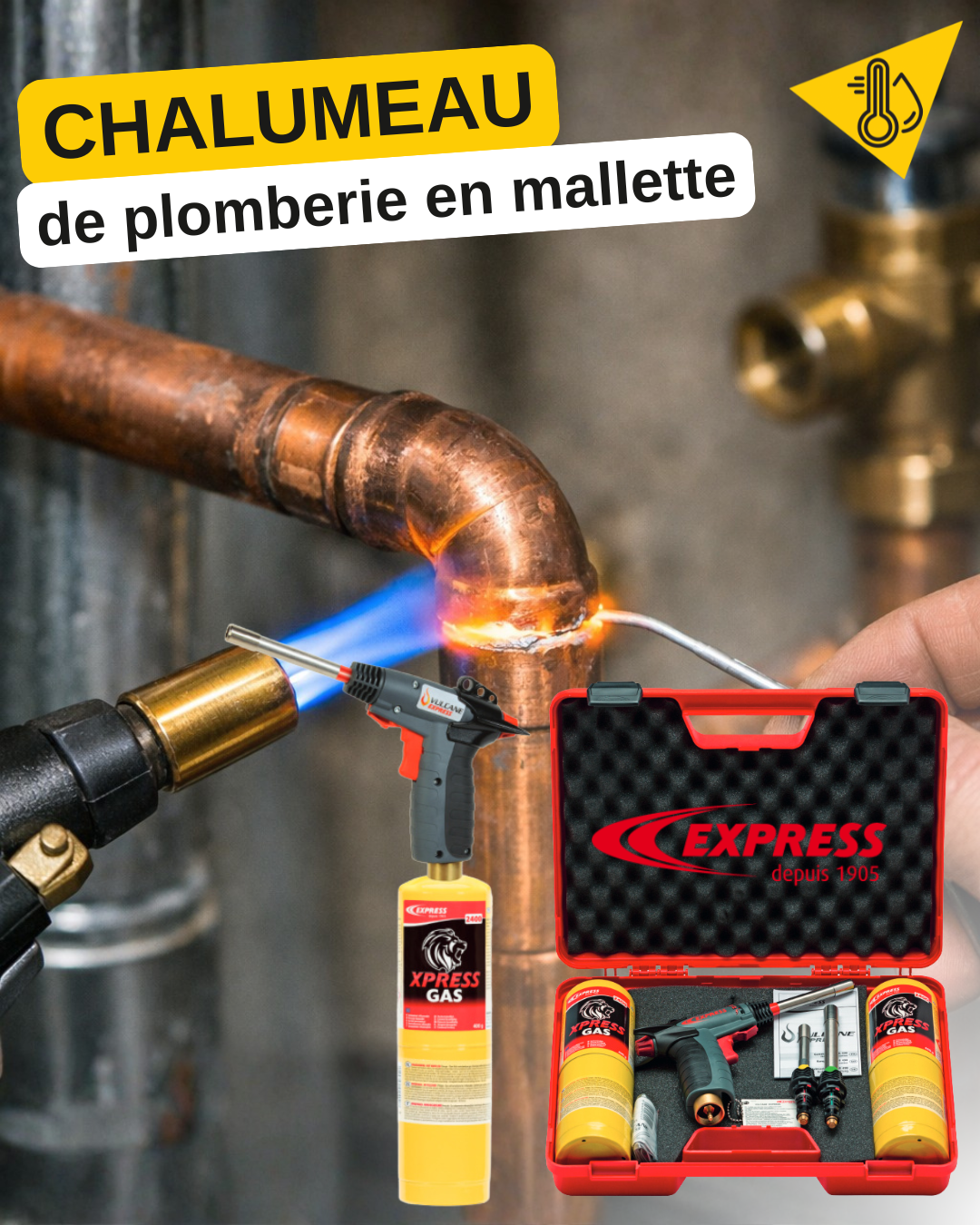 ÉQUIPEMENTS PRO POUR LA PLOMBERIE !