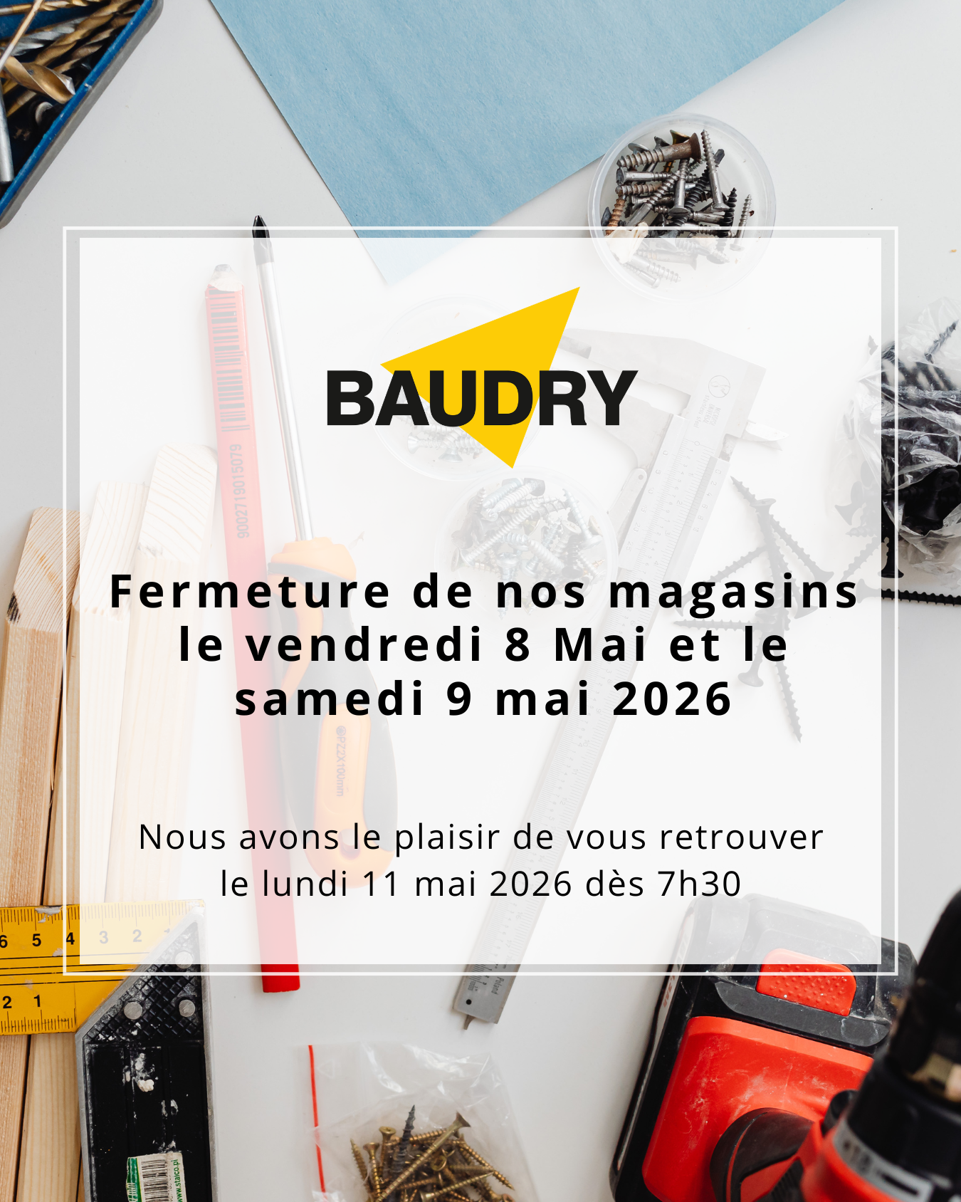 FERMETURE EXCEPTIONELLE