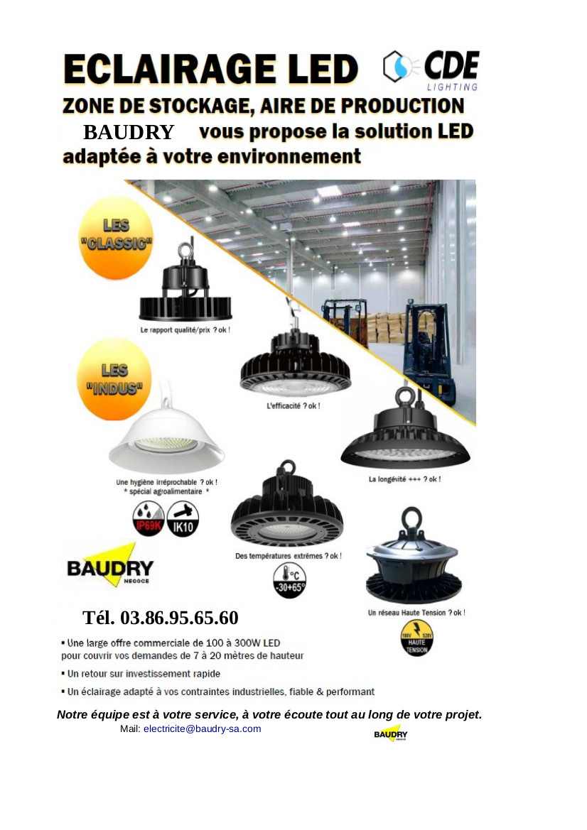 Eclairage LED