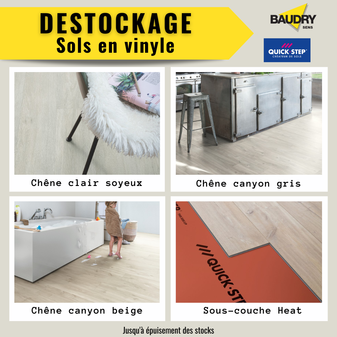 DESTOCKAGE SOLS VINYLES